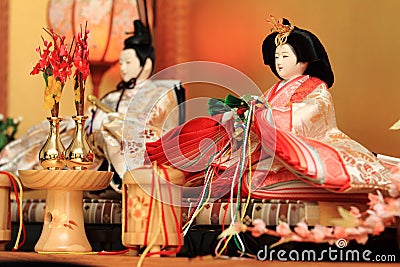 Hina Ningyou (dolls) Stock Photo