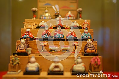 Hinamatsuri doll & x28;Japanese culture& x29; Stock Photo