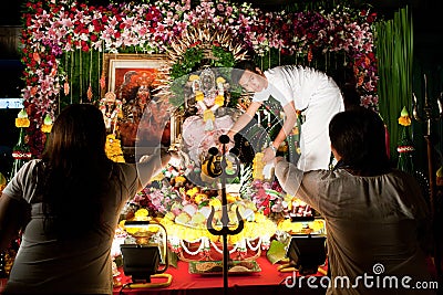 Hindu Festival Editorial Stock Photo