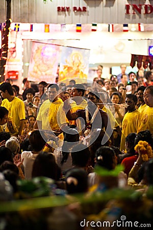 Hindu Festival Editorial Stock Photo