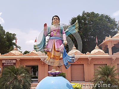 Hindu god Krishna Stock Photo