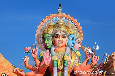 Hindu goddess Stock Photo