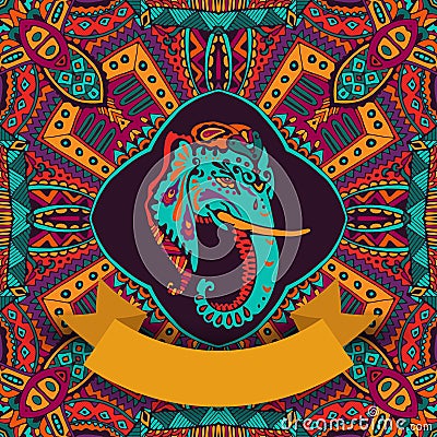 Hindu indian festival Vector Illustration