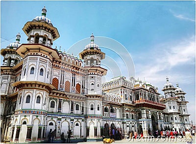 Hindu Temple of Lord Rama Editorial Stock Photo