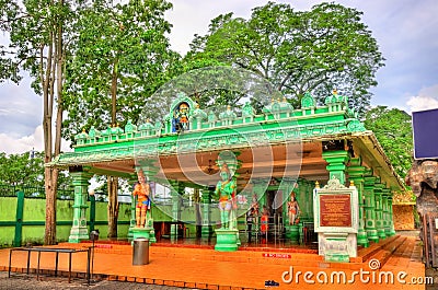 Hindu temple at the Ramayana Cave, Batu Caves in Kuala Lumpur, Malaysia Stock Photo