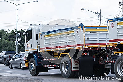 Hino Dump Truck of Payawan Transport Company Editorial Stock Photo