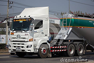 Hino Victor 500 Trailer Truck of Sripornkit Watthana Transport Editorial Stock Photo