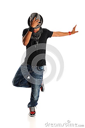 Hip Hop Dancer Stock Photo