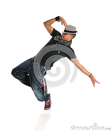 Hip Hop Dancer Stock Photo