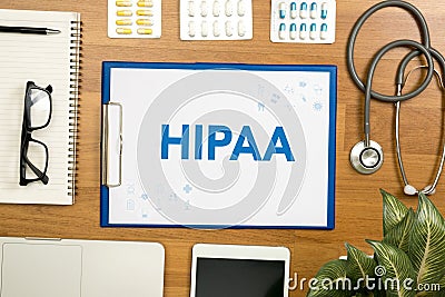 HIPAA Stock Photo