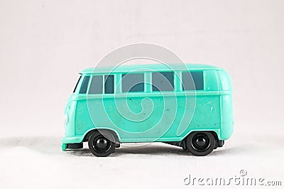 Hippie Bus Van Stock Photo