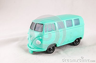 Hippie Bus Van Stock Photo