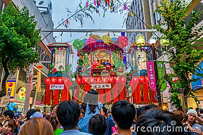 Hiratsuka Tanabata Festival Editorial Stock Photo
