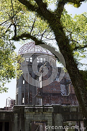 Hiroshima Peace Memorial Editorial Stock Photo