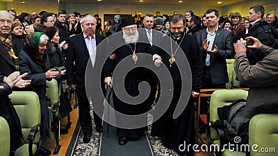 His Beatitude Archbishop Lubomyr Husar_2 Editorial Stock Photo