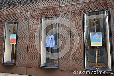 Paul Smith luxury fashion store in the city centre of London England Editorial Stock Photo