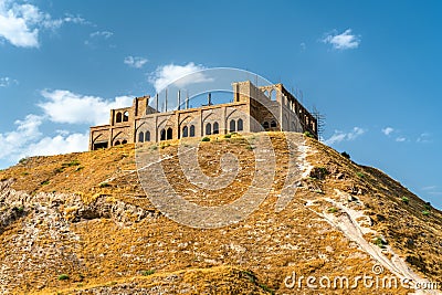 Hisor Fortress in Tajikistan Stock Photo