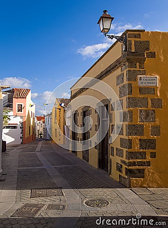 Historic Aguimes Town Gran Canaria Spain Stock Photo