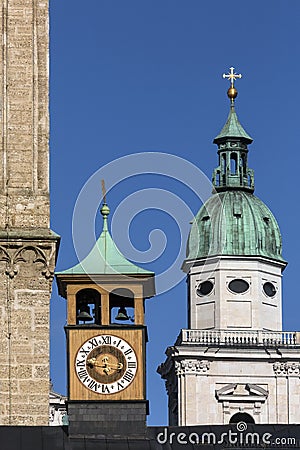 Historic architecture - Salzburg - Austria Stock Photo