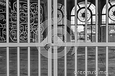 Historic Asbury Park Carousel and Casino House at the Jersey Shore Editorial Stock Photo