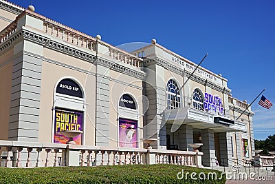 Historic Asolo Repertory Theatre Editorial Stock Photo