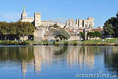 Historic Avignon, France Stock Photo