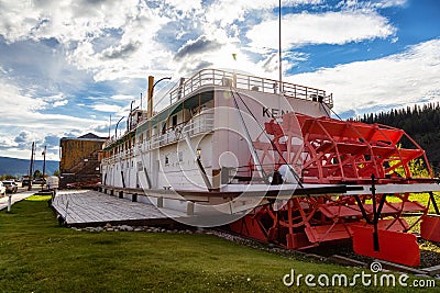 Historic Boat Memorial, Keno Editorial Stock Photo