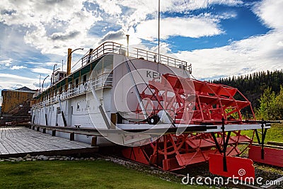 Historic Boat Memorial, Keno Editorial Stock Photo