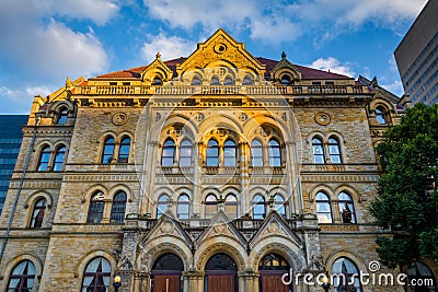 A historic building in downtown Columbus, Ohio Editorial Stock Photo