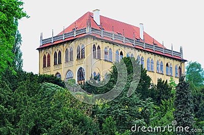 Governor's Summer Palace or House, Stromokva, Prague, Czech Republic Stock Photo
