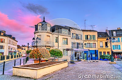 Historic building in Dreux, France Stock Photo