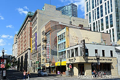 Boston Historic Buildings, Massachusetts, USA Editorial Stock Photo