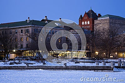 Historic Buildings - University of Wisconsin Stock Photo