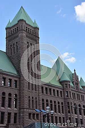 Historic City Hall in Minneapolis, Minnesota Stock Photo