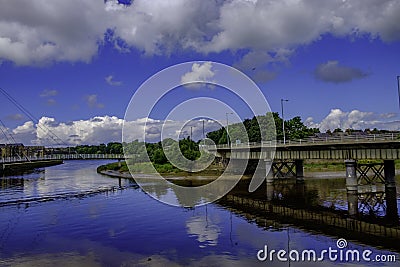 The market city of Lancaster Lancashire England Editorial Stock Photo