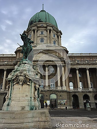 Historic Classical Building In City Of Budapest Editorial Stock Photo