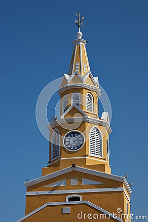 Historic Clock Tower Stock Photo