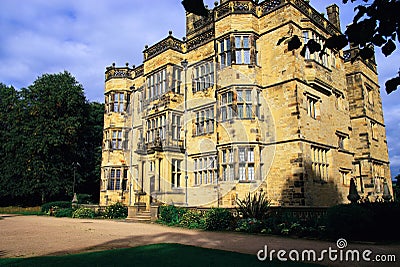 Historic Gawthorpe Hall. Stock Photo