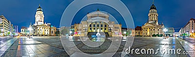 Historic Gendarmenmarkt Square in Berlin, Germany Stock Photo