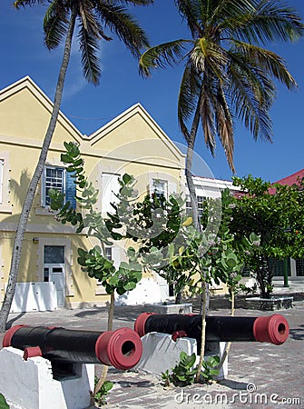 Historic Grand Turk Stock Photo