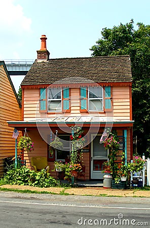 Historic Home Stock Photo