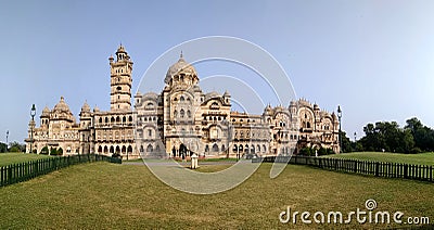 Historic Indian Palace of Vadodara Stock Photo