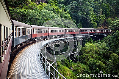 Historic Kuranda Scenic Railway Editorial Stock Photo