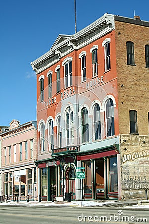 Historic Leadville, Colorado Editorial Stock Photo