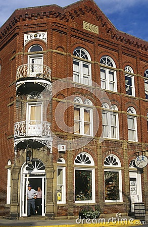 Historic Lewisburg, WV along US Route 60 Editorial Stock Photo