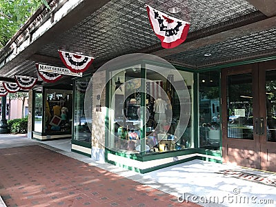 Historic Mast General Store located on Main Street in Columbia, South Carolina Editorial Stock Photo