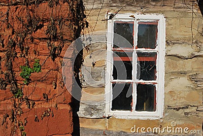 Historic Oklahoma Home Stock Photo