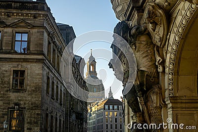 Old town of Dresden Stock Photo