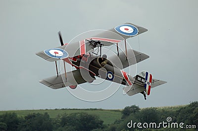 Historic plane Stock Photo