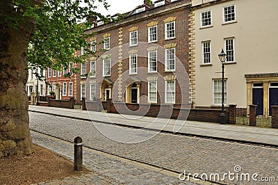 Historic Queen Square, Bristol, England, UK Stock Photo